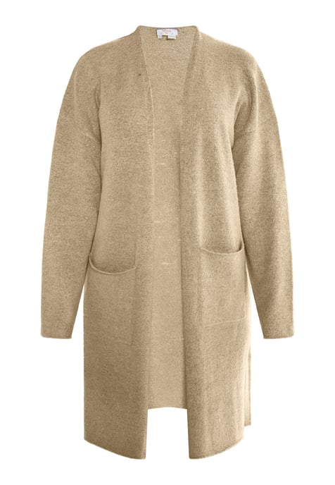usha Longcardigan Dames beige - Image 1