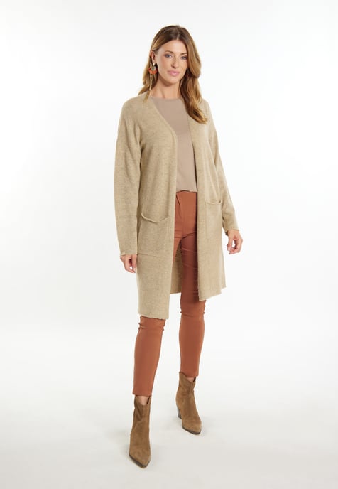 usha Longcardigan Dames beige - Image 2
