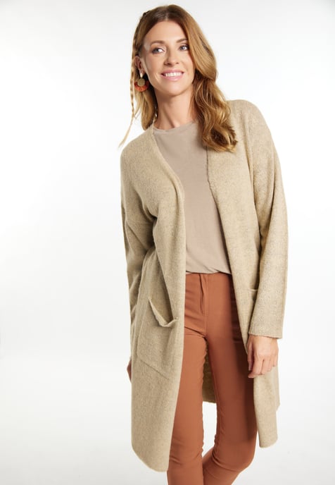 usha Longcardigan Dames beige - Image 3
