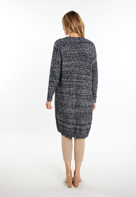 usha knitted coat women black - Image 4