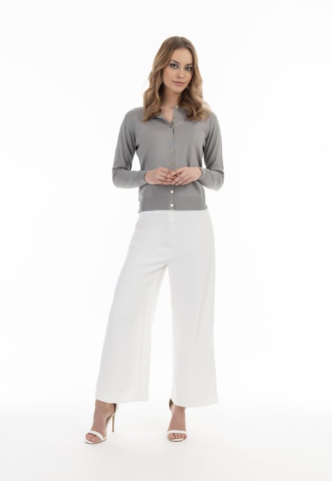 Faina Cardigan women grey - Image 2