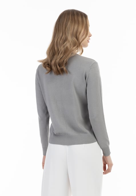 Faina Cardigan women grey - Image 4