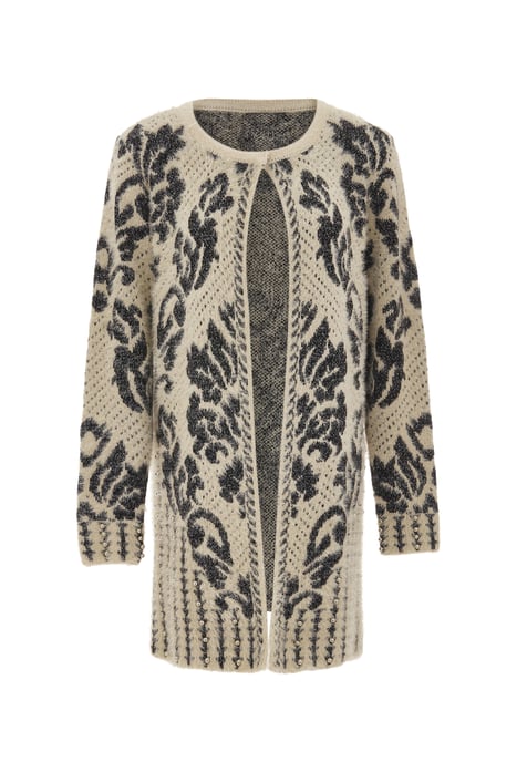 Faina Vest Dames beige/ zwart - Image 1