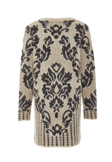 Faina Vest Dames beige/ zwart - Image 2