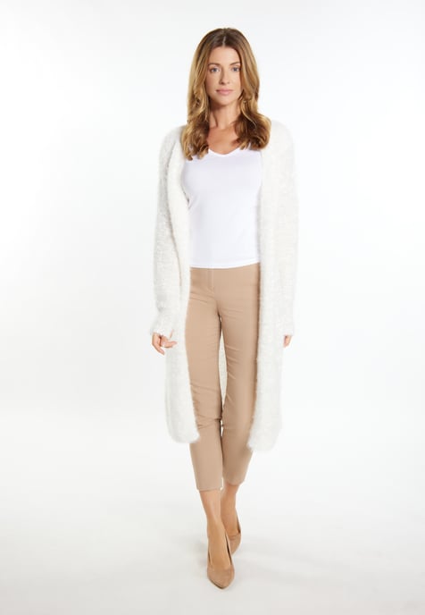 usha knitted coat women off-white - Image 2