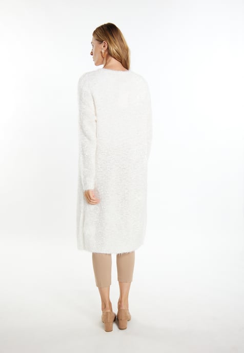 usha knitted coat women off-white - Image 4