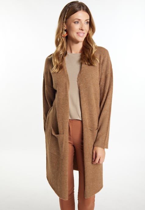 usha Longcardigan Dames Kameel - Image 3