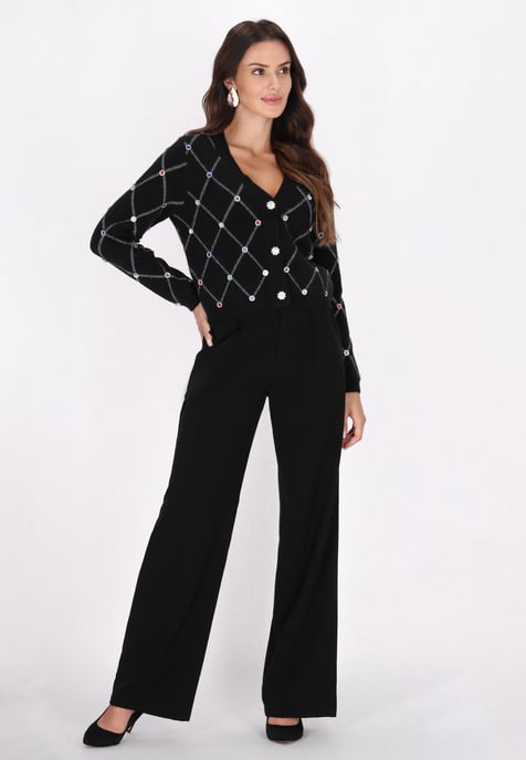 Faina Vest Dames zwart - Image 2