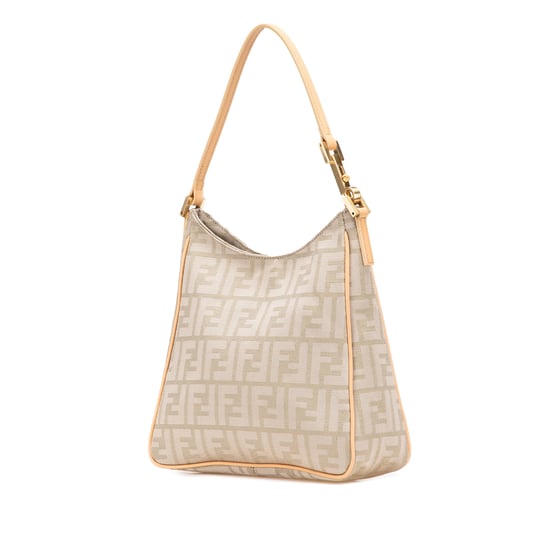 Baguette Logo Canvas Handtas - Image 2