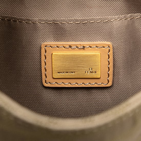 Baguette Logo Canvas Handtas - Image 5