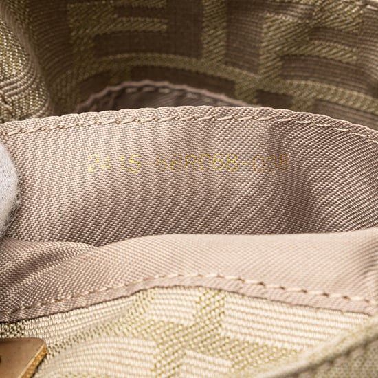 Baguette Logo Canvas Handtas - Image 6