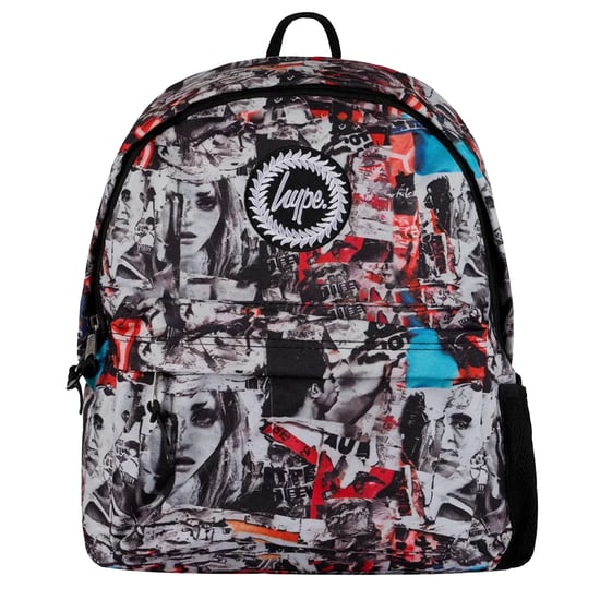 Hype Multi Magazine Tear Kids Grey Backpack - Image 1