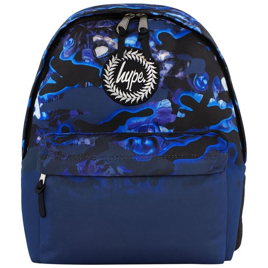 Hype Shark Smile Camo Kids Blue Backpack - Image 1