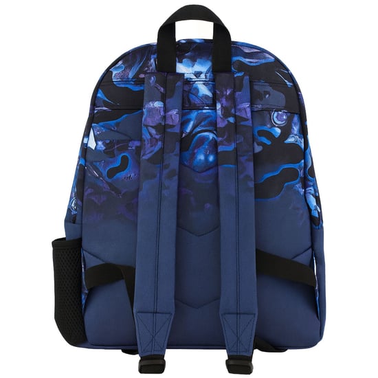 Hype Shark Smile Camo Kids Blue Backpack - Image 2
