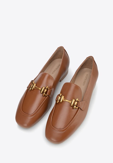 Wittchen Dames Leren Mocassins met Gesp Bruin Echt Leer - Image 2