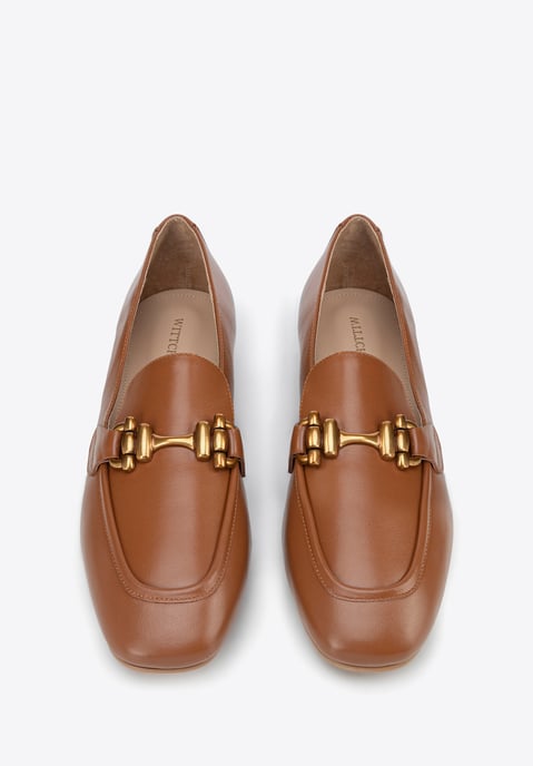 Wittchen Dames Leren Mocassins met Gesp Bruin Echt Leer - Image 3
