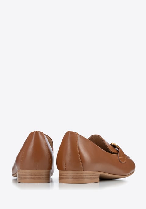 Wittchen Dames Leren Mocassins met Gesp Bruin Echt Leer - Image 4