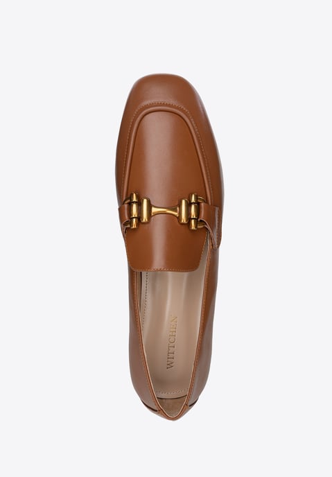 Wittchen Dames Leren Mocassins met Gesp Bruin Echt Leer - Image 5