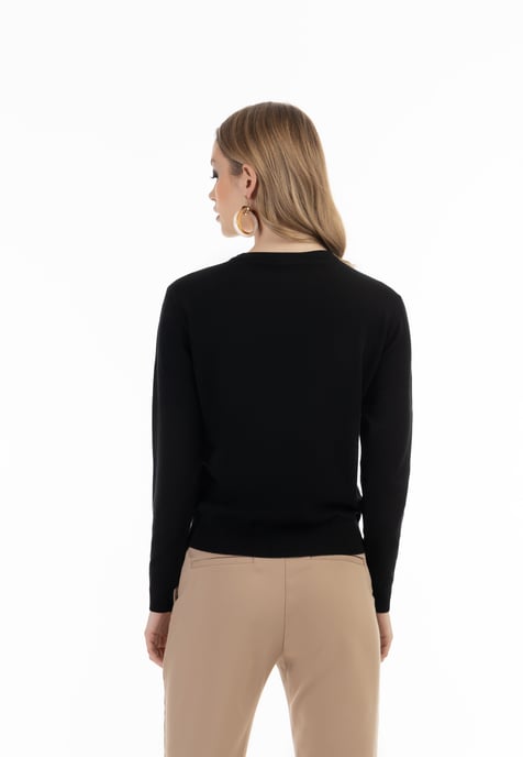 Faina Cardigan women black - Image 4