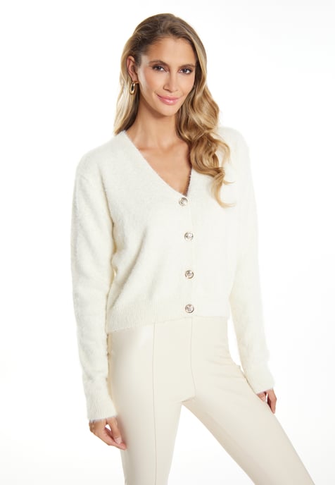 Faina Cardigan women off-white - Image 3