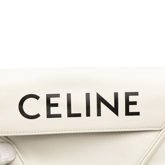 Triangel Läder Crossbody-väska - Image 5