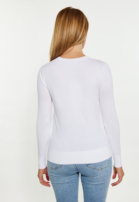 usha Cardigan women white - Image 5