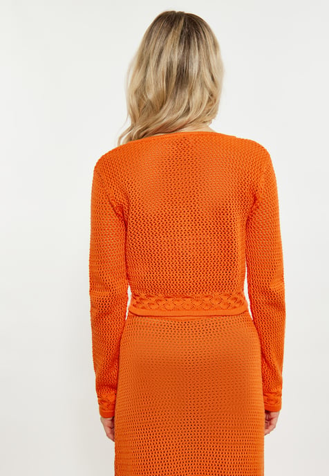 IZIA Vest Dames oranje - Image 5