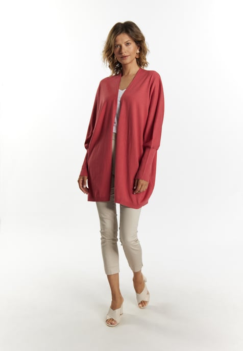 usha Gebreid vest Dames Vintage rood - Image 2