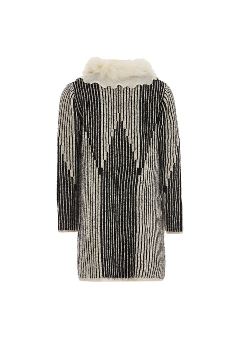 Faina Vest Dames zwart en wit - Image 2