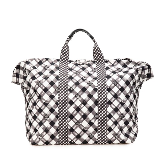 Gingham Ruit Tote Bag - Image 1