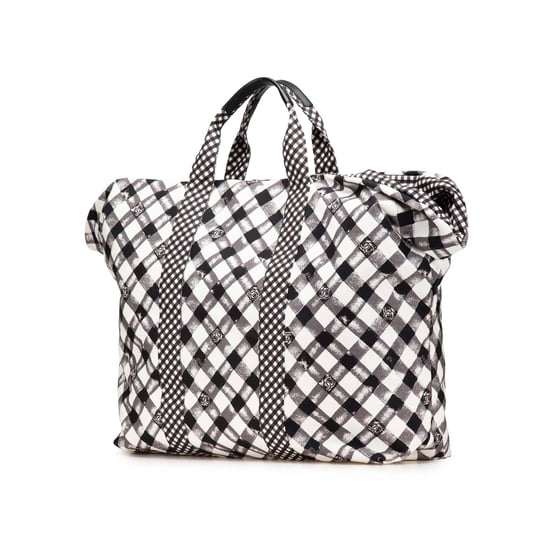 Gingham Ruit Tote Bag - Image 2