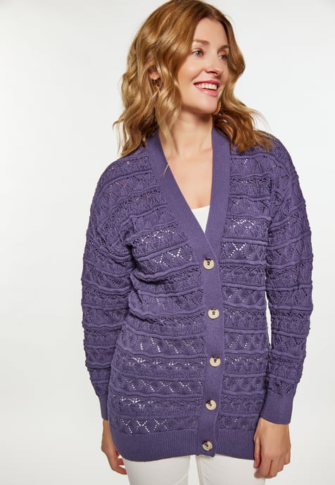 usha Vest Dames paars - Image 3