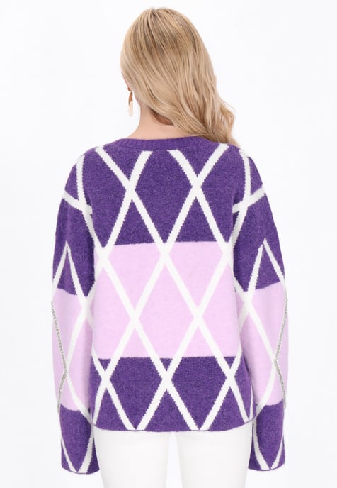 IZIA Vest vrouwen violet lila - Image 4
