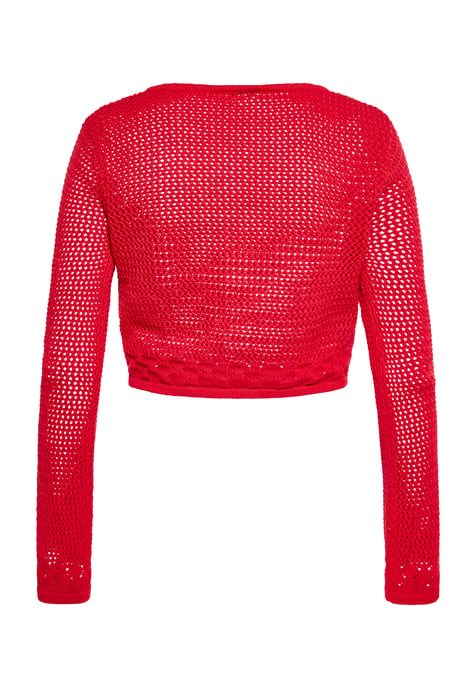 IZIA Vest Dames rood - Image 4