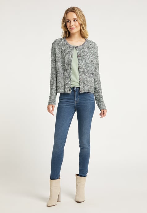 usha Cardigan women turquoise - Image 2