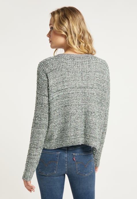 usha Cardigan women turquoise - Image 3