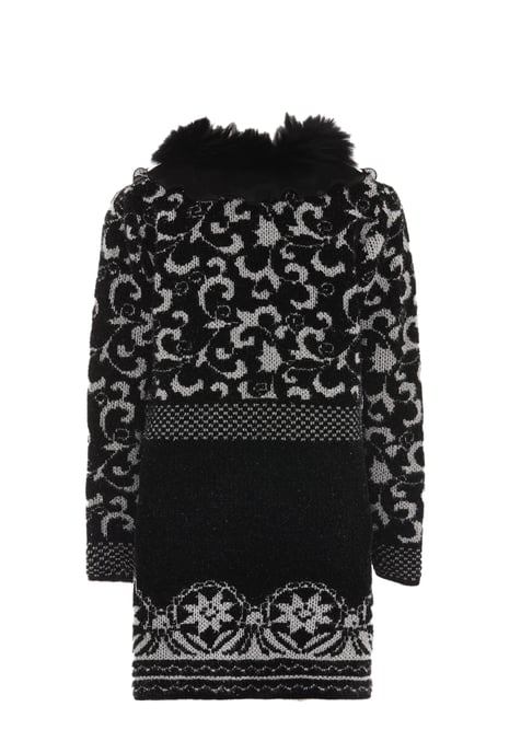 Faina Vest Dames zwart en wit - Image 2