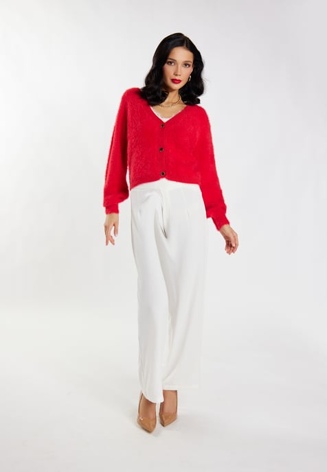 Faina Vest Dames rood - Image 2