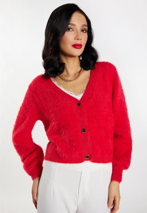 Faina Vest Dames rood - Image 5