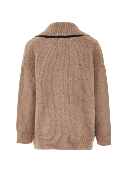 Faina Vest Dames donkerroze - Image 2