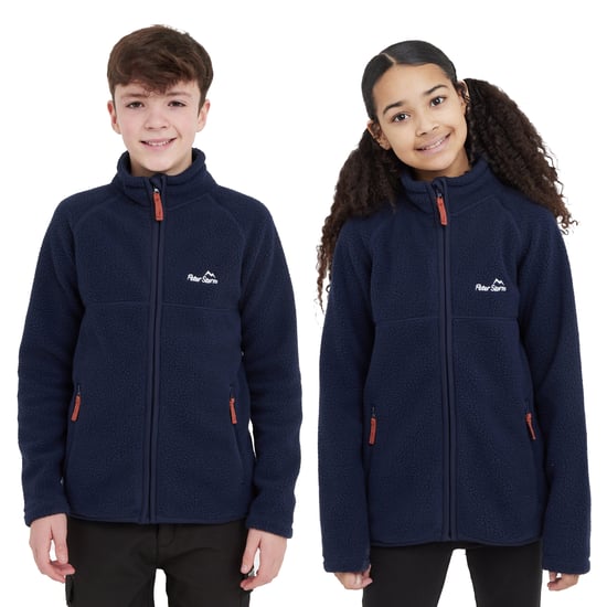 Peter Storm Kids’ Full Zip Borg Fleece - Image 1