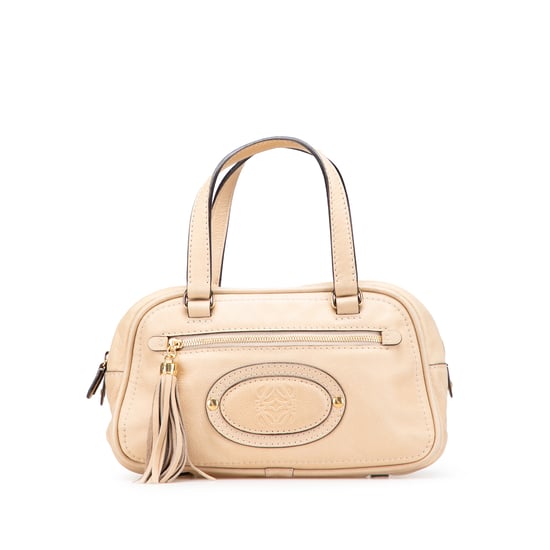 Leather Top Handle Bag - Image 1