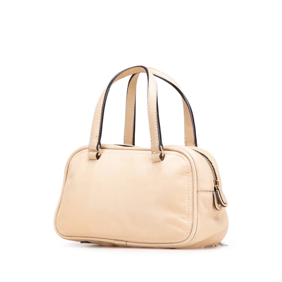 Leather Top Handle Bag - Image 2