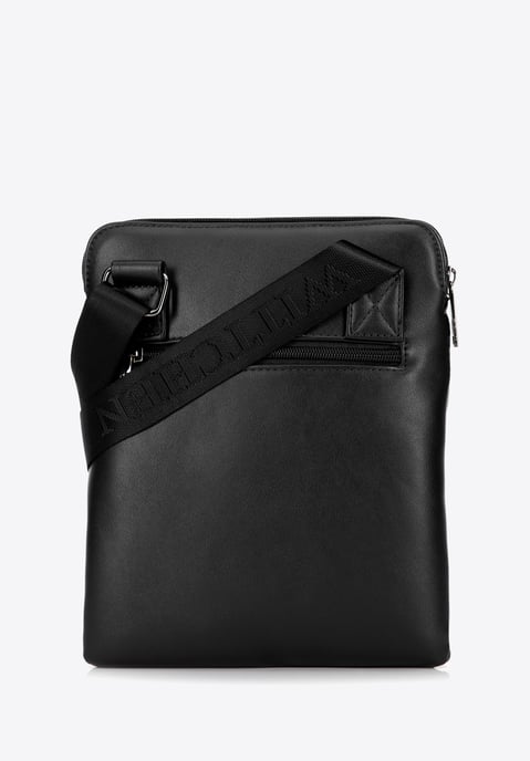 Wittchen Men's Messenger Bag in Imitation Leather Black - Image 2