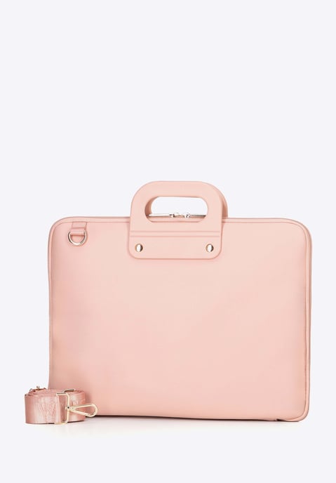 Wittchen Dames 15" Laptoptas in Imitatieleer Roze - Image 3
