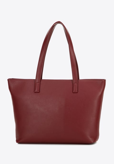 Wittchen Dames 15, 6" Laptoptas, Imitatieleer, Bordeauxrood, Eco-leer - Image 3