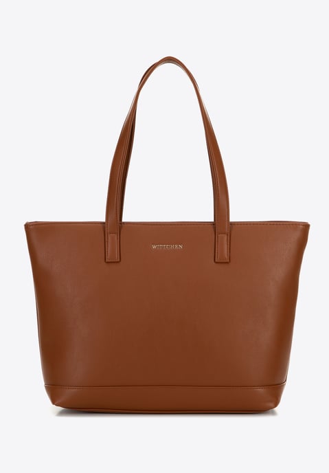 Wittchen Dames 15, 6" Laptoptas, Kunstleer, Bruin, Eco-leer - Image 2