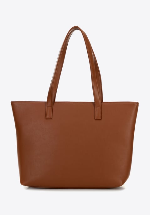 Wittchen Dames 15, 6" Laptoptas, Kunstleer, Bruin, Eco-leer - Image 3