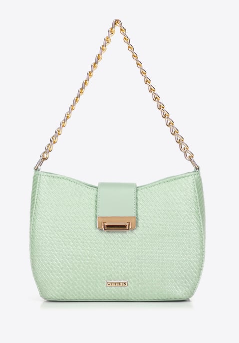 Wittchen Dames Crossbody Tas Geweven Groen Polypropyleen - Image 1