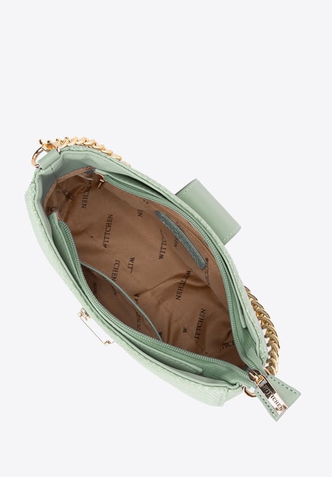 Wittchen Dames Crossbody Tas Geweven Groen Polypropyleen - Image 3